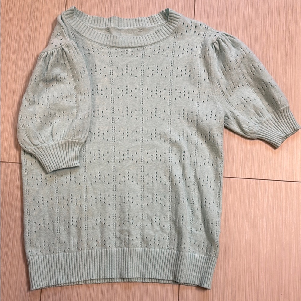 Women's Mint Green Sweater